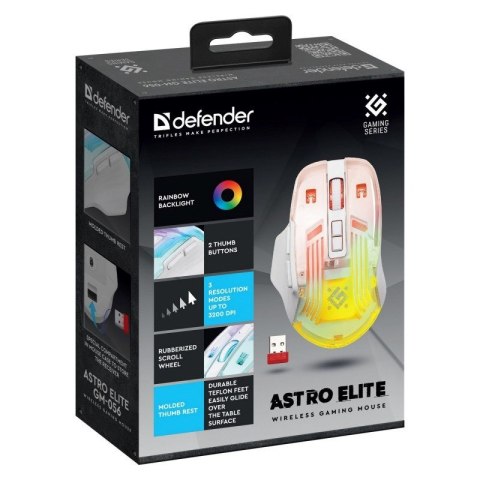 Defender DEFENDER MYSZ GM-056 ASTRO ELITE 3200dpi 7P Defender DEFENDER MYSZ GM-056 ASTRO ELITE 3200dpi 7P