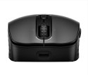 Hewlett-Packard Mysz HP 690 Qi-Charging Rechargeable Wireless Mouse Black bezprzewodowa z akumulatorem czarna 7M1D4AA