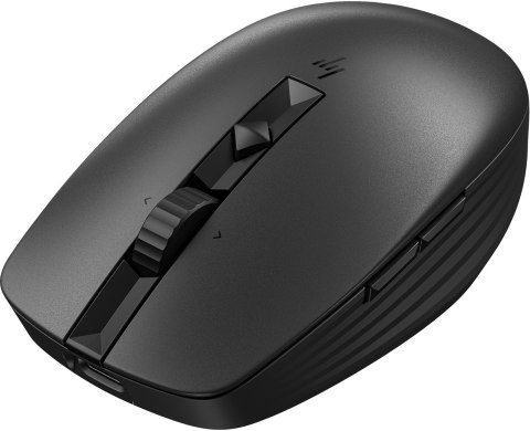 Hewlett-Packard Mysz HP 710 Rechargeable Silent Mouse Black bezprzewodowa z akumulatorem czarna 6E6F2AA Hewlett-Packard Mysz HP 710 Rechargeable Silent Mouse Black bezprzewodowa z akumulatorem czarna 6E6F2AA