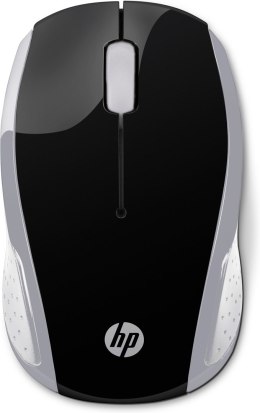 Hewlett-Packard Mysz HP Wireless Mouse 200 Pike Silver bezprzewodowa srebrno-czarna 2HU84AA