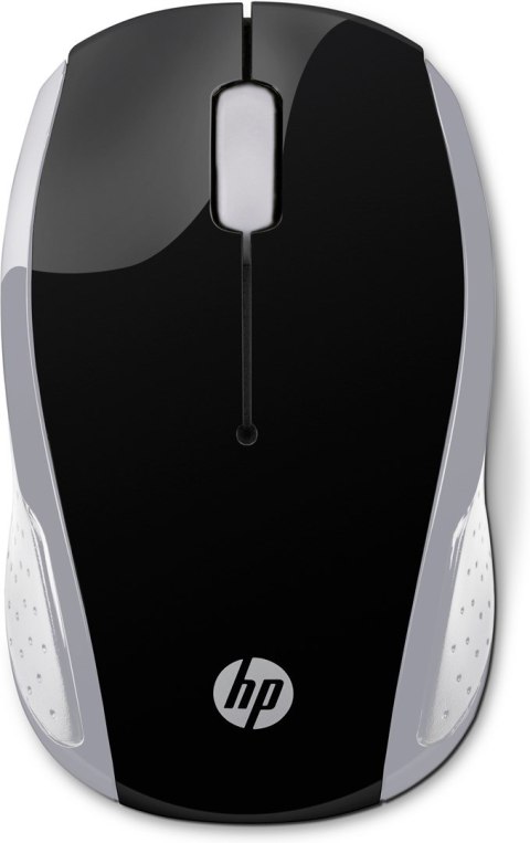 Hewlett-Packard Mysz HP Wireless Mouse 200 Pike Silver bezprzewodowa srebrno-czarna 2HU84AA Hewlett-Packard Mysz HP Wireless Mouse 200 Pike Silver bezprzewodowa srebrno-czarna 2HU84AA