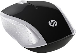 Hewlett-Packard Mysz HP Wireless Mouse 200 Pike Silver bezprzewodowa srebrno-czarna 2HU84AA