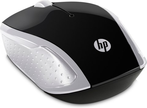 Hewlett-Packard Mysz HP Wireless Mouse 200 Pike Silver bezprzewodowa srebrno-czarna 2HU84AA Hewlett-Packard Mysz HP Wireless Mouse 200 Pike Silver bezprzewodowa srebrno-czarna 2HU84AA