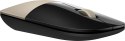 Hewlett-Packard Mysz HP Z3700 Wireless Mouse Gold bezprzewodowa złota 7UH88AA