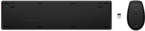 Hewlett-Packard Zestaw klawiatura + mysz HP 650 Wireless Keyboard and Mouse Combo bezprzewodowe czarne 4R013AA Hewlett-Packard Zestaw klawiatura + mysz HP 650 Wireless Keyboard and Mouse Combo bezprzewodowe czarne 4R013AA