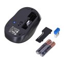 Hewlett-Packard Zestaw klawiatura + mysz HP Wireless Keyboard and Mouse 300 bezprzewodowe czarne Polish Layout 3ML04AA#AKD