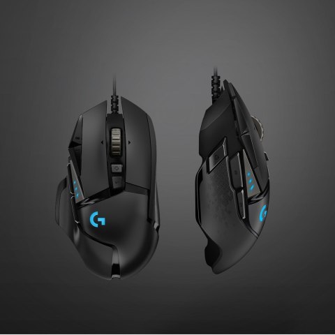 Logitech Mysz Logitech G502 Hero 910-005470 (optyczna; 16000 DPI; kolor czarny) Logitech Mysz Logitech G502 Hero 910-005470 (optyczna; 16000 DPI; kolor czarny)