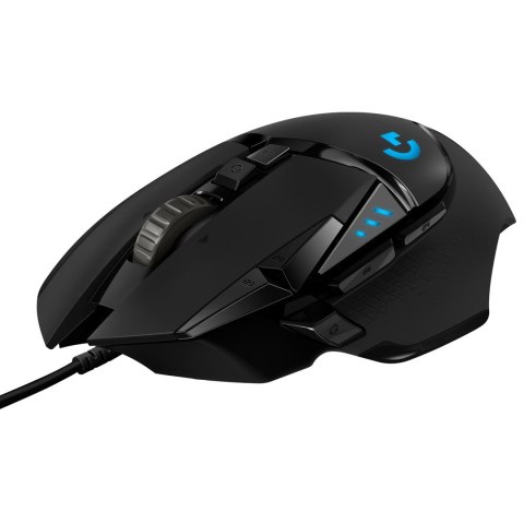 Logitech Mysz Logitech G502 Hero 910-005470 (optyczna; 16000 DPI; kolor czarny) Logitech Mysz Logitech G502 Hero 910-005470 (optyczna; 16000 DPI; kolor czarny)