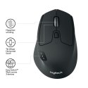 Logitech Mysz Logitech M720 TRIATHLON 910-004791 (optyczna; 1000 DPI; kolor czarny)