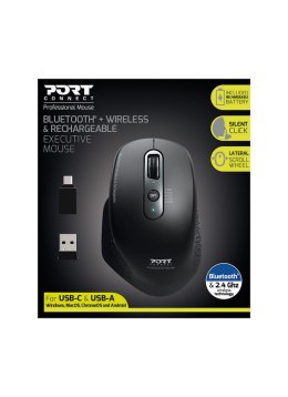 PORT DESIGNS Mysz PORT DESIGNS 900716 RECHARGEABLE BLUETOOTH