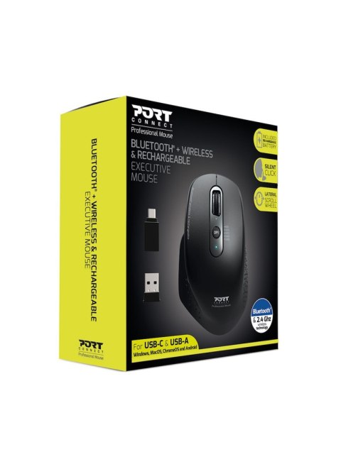 PORT DESIGNS Mysz PORT DESIGNS 900716 RECHARGEABLE BLUETOOTH PORT DESIGNS Mysz PORT DESIGNS 900716 RECHARGEABLE BLUETOOTH
