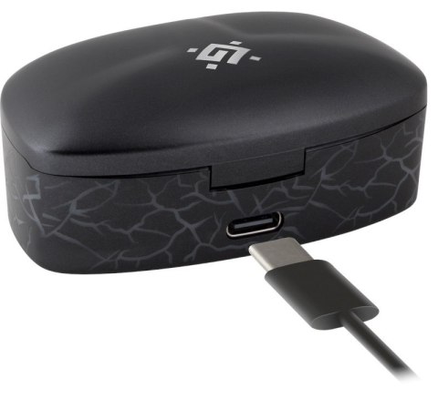 Defender DEFENDER SŁUCHAWKI BLUETOOTH CYBERDOTS 250 GAMING CZARNE 63250 Defender DEFENDER SŁUCHAWKI BLUETOOTH CYBERDOTS 250 GAMING CZARNE 63250