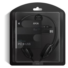 EPOS EPOS SŁUCHAWKA PC8 USB (WYPRZEDAŻ)