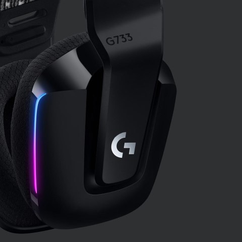 Logitech Słuchawki Logitech G733 Lightspeed Black Logitech Słuchawki Logitech G733 Lightspeed Black