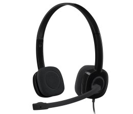 Logitech Słuchawki Logitech H151 (kolor czarny)