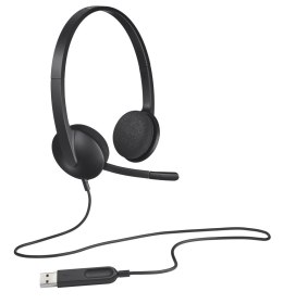 Logitech Słuchawki Logitech H340 981-000475 (kolor czarny)