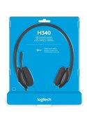 Logitech Słuchawki Logitech H340 981-000475 (kolor czarny)