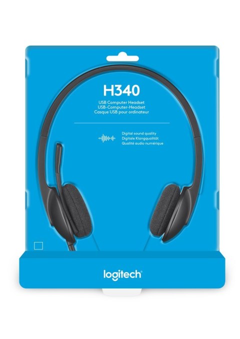 Logitech Słuchawki Logitech H340 981-000475 (kolor czarny) Logitech Słuchawki Logitech H340 981-000475 (kolor czarny)