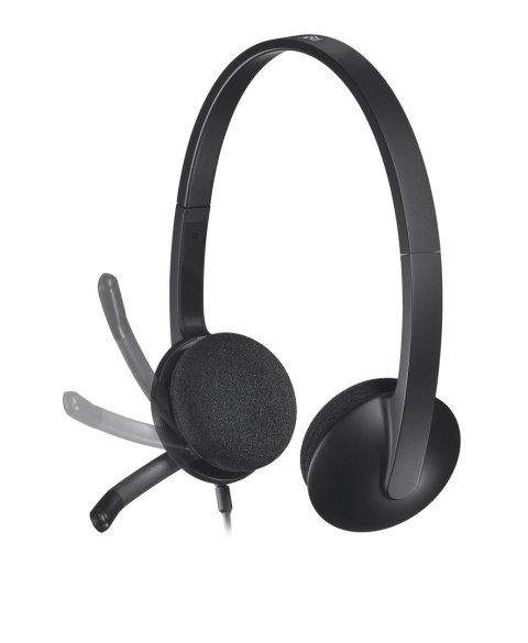 Logitech Słuchawki Logitech H340 981-000475 (kolor czarny) Logitech Słuchawki Logitech H340 981-000475 (kolor czarny)