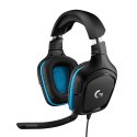 Logitech Słuchawki z mikrofonem Logitech 981-000770 (kolor czarny)