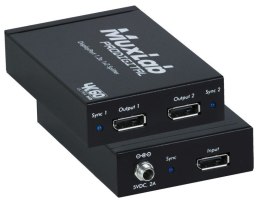 MuxLab MUXLAB SPLITTER DISPLAYPORT 1.2A 1X2 HUB, MST (500506)