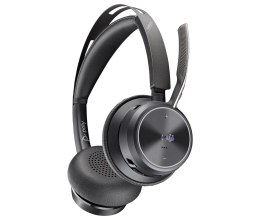 POLY Poly Zestaw słuchawkowy Voyager Focus 2 z certyfikatem Microsoft Teams USB-C-C + przejściówka USB-C/A 9T9J4AA#AC3
