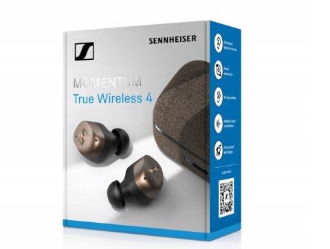 Sennheiser Słuchawki SENNHEISER MOMENTUM TRUE WIRELESS 4 - BLACK COPPER Sennheiser Słuchawki SENNHEISER MOMENTUM TRUE WIRELESS 4 - BLACK COPPER