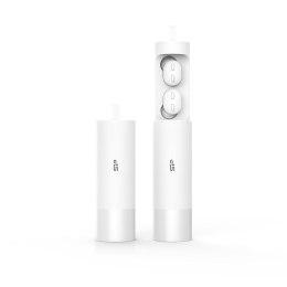 Silicon Power Słuchawki bezprzewodowe Silicon Power Blast Plug BP81 Bluetooth 5.0 IPX5 kolor biały (SP5MWASYBP81BT0W)