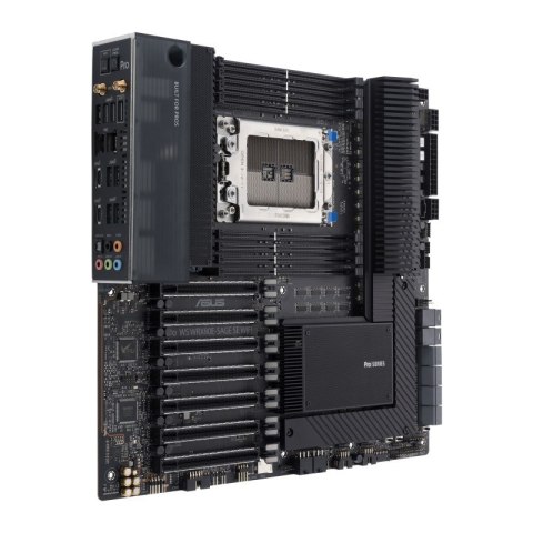 ASUS ASUS PRO WS WRX80E-SAGE SE WIFI AMD WRX80 Threadripper PRO, Intel I211-AT 2x2.5 Gb LAN, USB 3.2 Gen 2x2 Type-C port, 7 x PCIe 4. ASUS ASUS PRO WS WRX80E-SAGE SE WIFI AMD WRX80 Threadripper PRO, Intel I211-AT 2x2.5 Gb LAN, USB 3.2 Gen 2x2 Type-C port, 7 x PCIe 4.