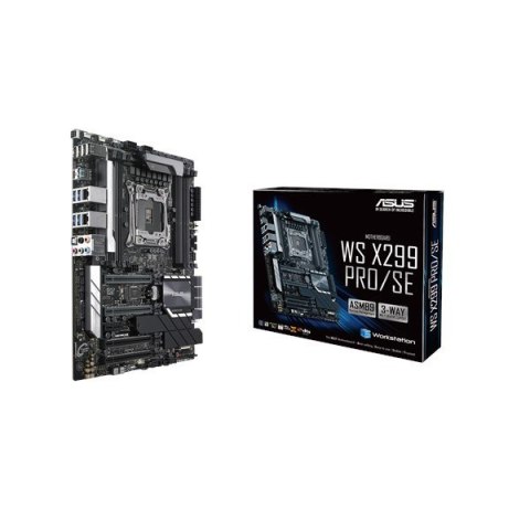 ASUS ASUS WS X299 PRO/SE, 1x Socket 2066 Core, Intel X299, 8x DIMM DDR4 4200(O.C.)/2933 Non-ECC, ASPEED AST2500 64MB, 5x PCIe 3.0, NV ASUS ASUS WS X299 PRO/SE, 1x Socket 2066 Core, Intel X299, 8x DIMM DDR4 4200(O.C.)/2933 Non-ECC, ASPEED AST2500 64MB, 5x PCIe 3.0, NV
