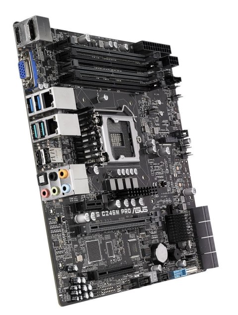 ASUS ASUS WS C246M PRO , 1 x Socket LGA1151, Intel C246 Chipset,4x DDR4 2666 UDIMM non-ECC/ECC, 3x PCIe 3.0, 8x SATA, Intel Rapid Sto ASUS ASUS WS C246M PRO , 1 x Socket LGA1151, Intel C246 Chipset,4x DDR4 2666 UDIMM non-ECC/ECC, 3x PCIe 3.0, 8x SATA, Intel Rapid Sto