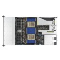 ASUS Platforma Asus Rack (1U) RS700A-E12-RS12U AMD Epyc 9004 (12x NVMe, 2xM.2, 1xGPU, 2x10Gbe, IPMI, 1+1 2600W)