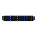 ASUS Platforma Asus Rack (2U) RS520A-E12-RS12U AMD Epyc 9004 (12x NVMe, 2xM.2, 2xGPU, 2x1Gbe, IPMI, 1+1 1600W)