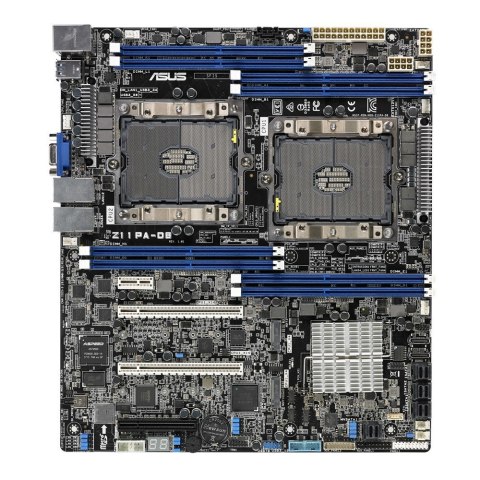 ASUS Płyta Serwerowa ASUS Z11PA-D8(+AMSB9-iKVM) 2xSocket P (LGA 3647) , C621, 8xDIMM, 3PCIe, 14SATA+2M.2, 4*i210AT+1Mgt LAN, IPMI, AT ASUS Płyta Serwerowa ASUS Z11PA-D8(+AMSB9-iKVM) 2xSocket P (LGA 3647) , C621, 8xDIMM, 3PCIe, 14SATA+2M.2, 4*i210AT+1Mgt LAN, IPMI, AT