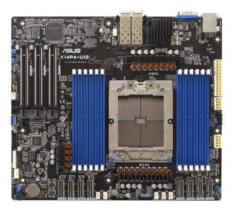 ASUS Płyta główna Asus K14PA-U12/ASMB11 1x SP5 AMD Epyc 9004 SoC (12xDIMM, 2xSFP28 25G, 3xPCIe 5.0 x16 slot, ASMB11, CEB) ASUS Płyta główna Asus K14PA-U12/ASMB11 1x SP5 AMD Epyc 9004 SoC (12xDIMM, 2xSFP28 25G, 3xPCIe 5.0 x16 slot, ASMB11, CEB)