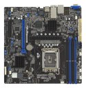 ASUS Płyta główna Asus P13R-M/10G-2T 1x LGA1700 Intel Xeon E-24XX C262 (4xDIMM, 8x SATA, 1xM.2, 2x10GbE, ASMB11-iKVM, mATX)