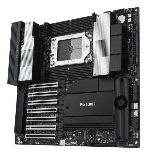 ASUS Płyta główna Asus Pro WS WRX90E-SAGE SE 1x sTR5 AMD ryzen Threadripper PRO 7000 SoC (8x DIMM, 4x SATA, 2x SlimSAS, 4xM.2, 2x10Gb ASUS Płyta główna Asus Pro WS WRX90E-SAGE SE 1x sTR5 AMD ryzen Threadripper PRO 7000 SoC (8x DIMM, 4x SATA, 2x SlimSAS, 4xM.2, 2x10Gb