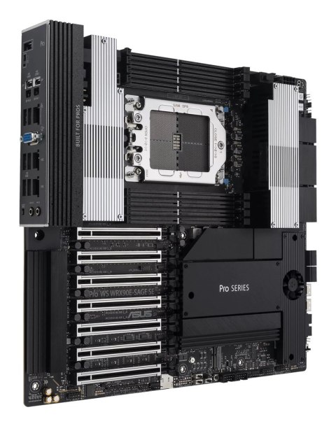 ASUS Płyta główna Asus Pro WS WRX90E-SAGE SE 1x sTR5 AMD ryzen Threadripper PRO 7000 SoC (8x DIMM, 4x SATA, 2x SlimSAS, 4xM.2, 2x10Gb ASUS Płyta główna Asus Pro WS WRX90E-SAGE SE 1x sTR5 AMD ryzen Threadripper PRO 7000 SoC (8x DIMM, 4x SATA, 2x SlimSAS, 4xM.2, 2x10Gb