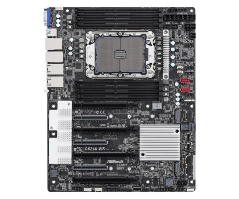 Asrock ASROCK C621A WS 1xLGA4189 Socket (Socket P+), 8xDDR4 3200 RDIMM/LRDIMM, 4xPCIe 4.0x16, 3xPCIe 4.0x8, 1xD-Sub, 2xSATA3, 1xMini-SA Asrock ASROCK C621A WS 1xLGA4189 Socket (Socket P+), 8xDDR4 3200 RDIMM/LRDIMM, 4xPCIe 4.0x16, 3xPCIe 4.0x8, 1xD-Sub, 2xSATA3, 1xMini-SA
