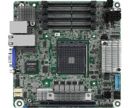 Asrock Płyta główna ASRock X570D4I-2T 1x AM4 AMD Ryzen X570 (SATA, 1xM.2, 2x10GbE, IPMI)