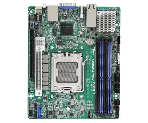 Asrock Płyta główna ASRock AM5D4ID-2T/BCM 1x AM5 AMD Ryzen 7000 X300 (4xDIMM, 1xM.2, 2x10GbE, IPMI) Asrock Płyta główna ASRock AM5D4ID-2T/BCM 1x AM5 AMD Ryzen 7000 X300 (4xDIMM, 1xM.2, 2x10GbE, IPMI)