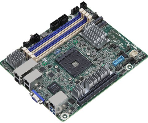 Asrock Płyta główna ASRock B550D4ID-2L2T 1x AM4 AMD Ryzen B550 (4xDIMM, SATA, 1xM.2, 2xGbE, 2x10GbE, IPMI) Asrock Płyta główna ASRock B550D4ID-2L2T 1x AM4 AMD Ryzen B550 (4xDIMM, SATA, 1xM.2, 2xGbE, 2x10GbE, IPMI)