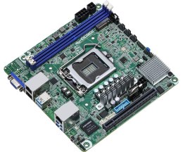 Asrock Płyta główna ASRock E3C256D2I 1x LGA1200 Intel Xeon E-23XX C256 (2xDIMM, SATA, 1xM.2, 2x1GbE, IPMI)