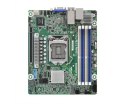 Asrock Płyta główna ASRock E3C256D4ID-2T 1x LGA1200 Intel Xeon E-23XX C256 (4xDIMM, SATA, 2xM.2, 2x10GbE, IPMI)
