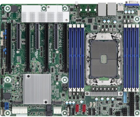 Asrock Płyta główna ASRock SPC621D8 1x LGA4189 Intel Xeon Scalable 3gen C621A (8xDIMM, SATA, 2xM.2, 2x1GbE, IPMI) Asrock Płyta główna ASRock SPC621D8 1x LGA4189 Intel Xeon Scalable 3gen C621A (8xDIMM, SATA, 2xM.2, 2x1GbE, IPMI)