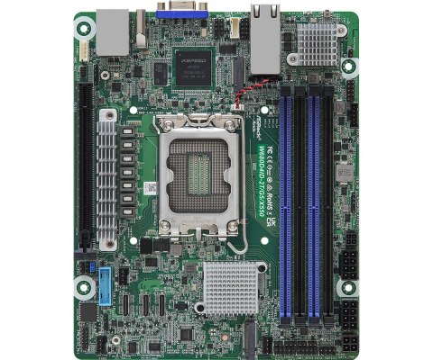 Asrock Płyta główna ASRock W680D4ID-2T/G5/X550 1x LGA1700 Intel Core 12/13gen W680 (4xDIMM, SATA, 2xM.2, 2x10GbE, IPMI) Asrock Płyta główna ASRock W680D4ID-2T/G5/X550 1x LGA1700 Intel Core 12/13gen W680 (4xDIMM, SATA, 2xM.2, 2x10GbE, IPMI)