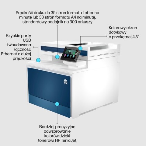 Hewlett-Packard Urządzenie wielof. HP Color LaserJet Pro 4302fdn Hewlett-Packard Urządzenie wielof. HP Color LaserJet Pro 4302fdn