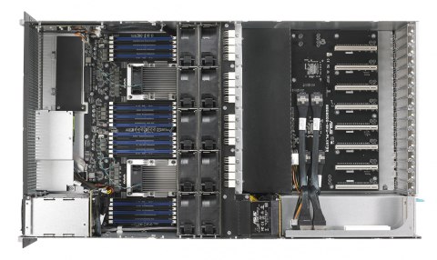 ASUS ASUS Rack 4U ESC8000G4/2200W(2+1) Intel C621 2x LGA 3647 205W 24xDDR4 2933/2666 8x2.5" SATA/SAS*+2NVME - Intel i350 1Gb x2 8 Dou ASUS ASUS Rack 4U ESC8000G4/2200W(2+1) Intel C621 2x LGA 3647 205W 24xDDR4 2933/2666 8x2.5" SATA/SAS*+2NVME - Intel i350 1Gb x2 8 Dou