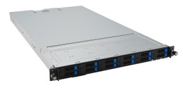 ASUS Platforma Asus Rack (1U) RS500A-E12-RS12U/1600W AMD Epyc 9004 (12x NVMe, 2xGPU, 2x1Gbe, IPMI, 1+1 1600W)