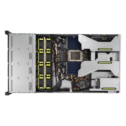 ASUS Platforma Asus Rack (2U) RS520A-E12-RS12U AMD Epyc 9004 (12x NVMe, 2xGPU, 2x1Gbe, IPMI, 1+1 1600W) ASUS Platforma Asus Rack (2U) RS520A-E12-RS12U AMD Epyc 9004 (12x NVMe, 2xGPU, 2x1Gbe, IPMI, 1+1 1600W)